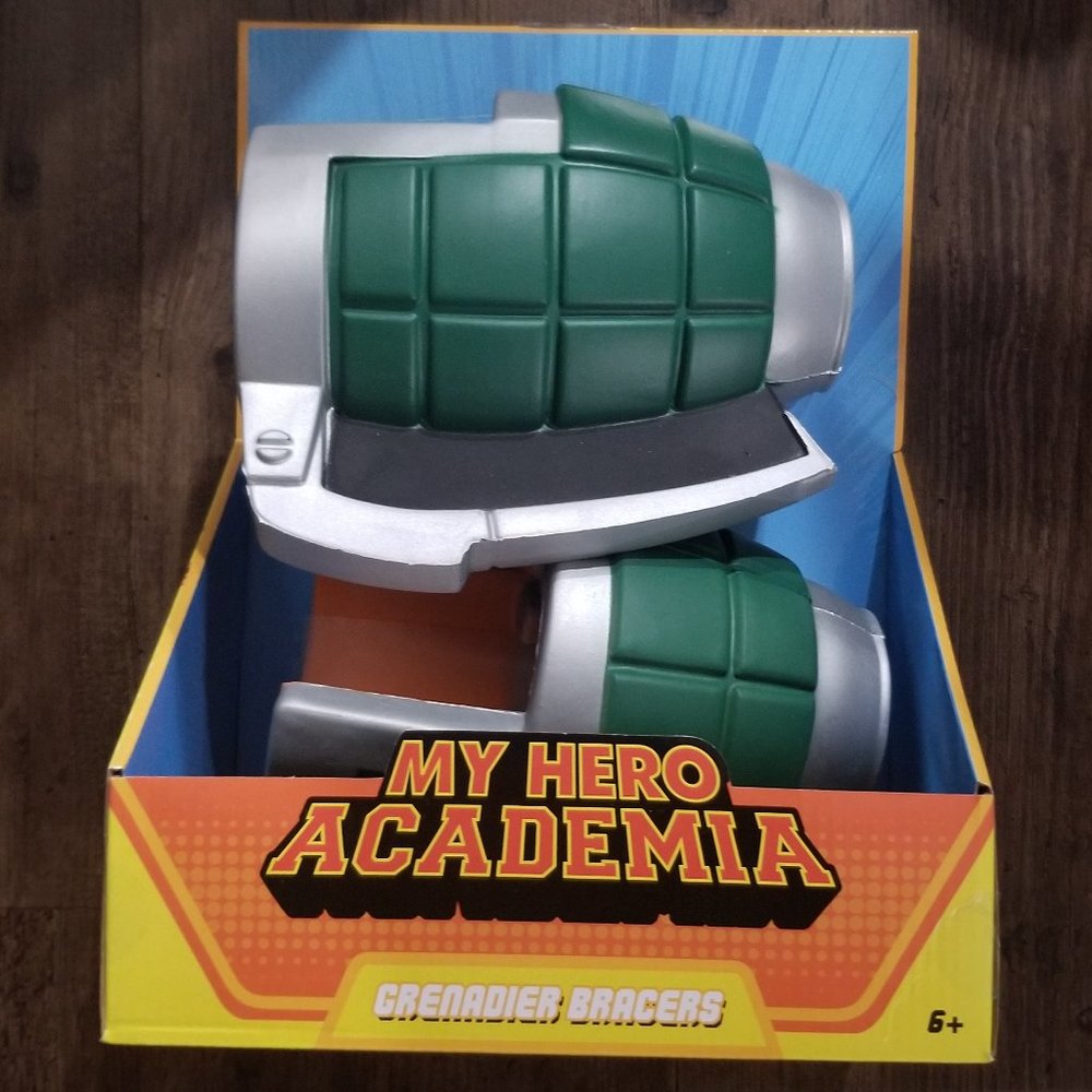 MHA My Hero Academia Grenadier Bracers (Bakugo) (Costume / Role Play)
